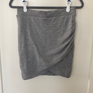 Zara Trafaluc asymmetric wrap style mini skirt